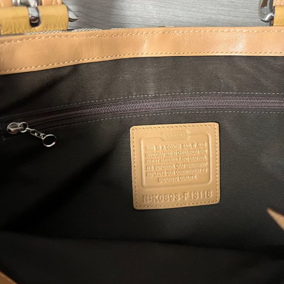 Coach Signature Handbag Style K0893-F13118 - Picture 4 of 4